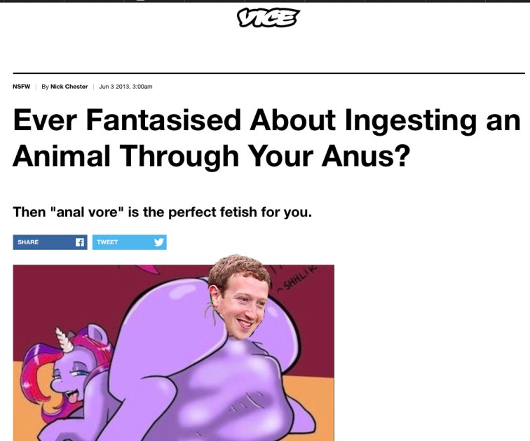 anal vore facebook censored