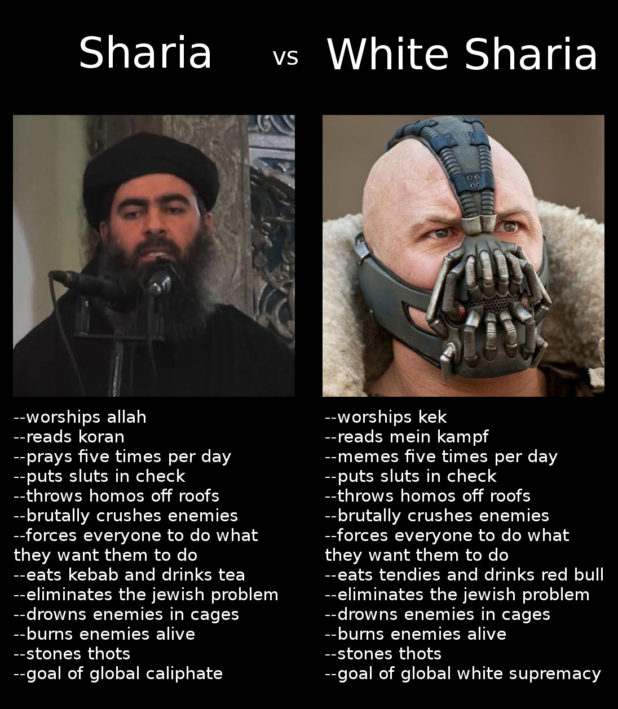 sharia v white sharia