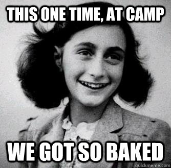 anne frank so baked