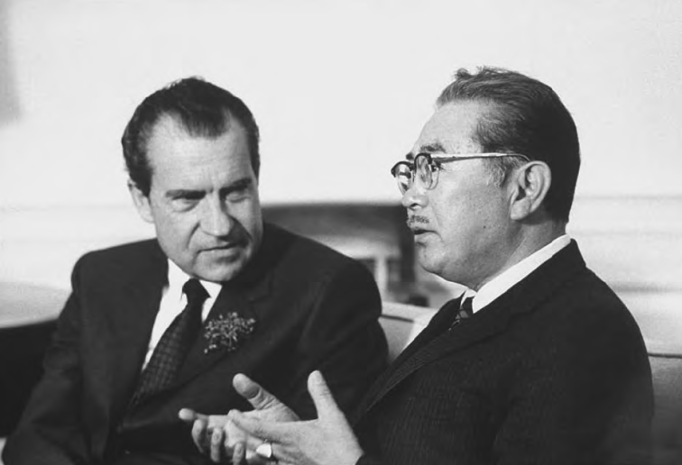 hayakawa with nixon